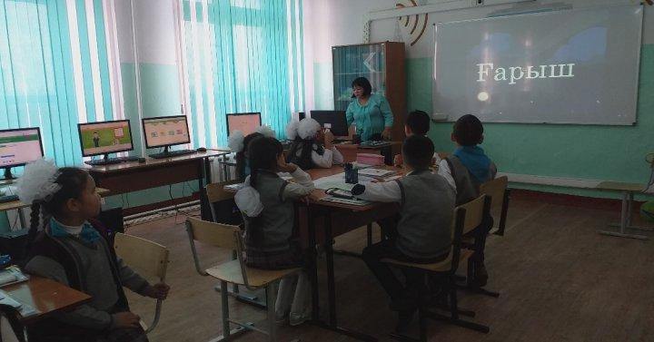 Бастауыш сынып әдістемелік бірлестігінде «BILIMLAND» сайтының ресурстарын пайдалана отырып  өтілген ашық сабақтар туралы ақпарат