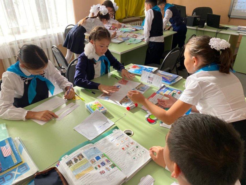 «Ағылшын тілі сабағында топтық және жұптық жұмыстарды тиімді ұйымдастыру » тақырыбында қалалық семинары