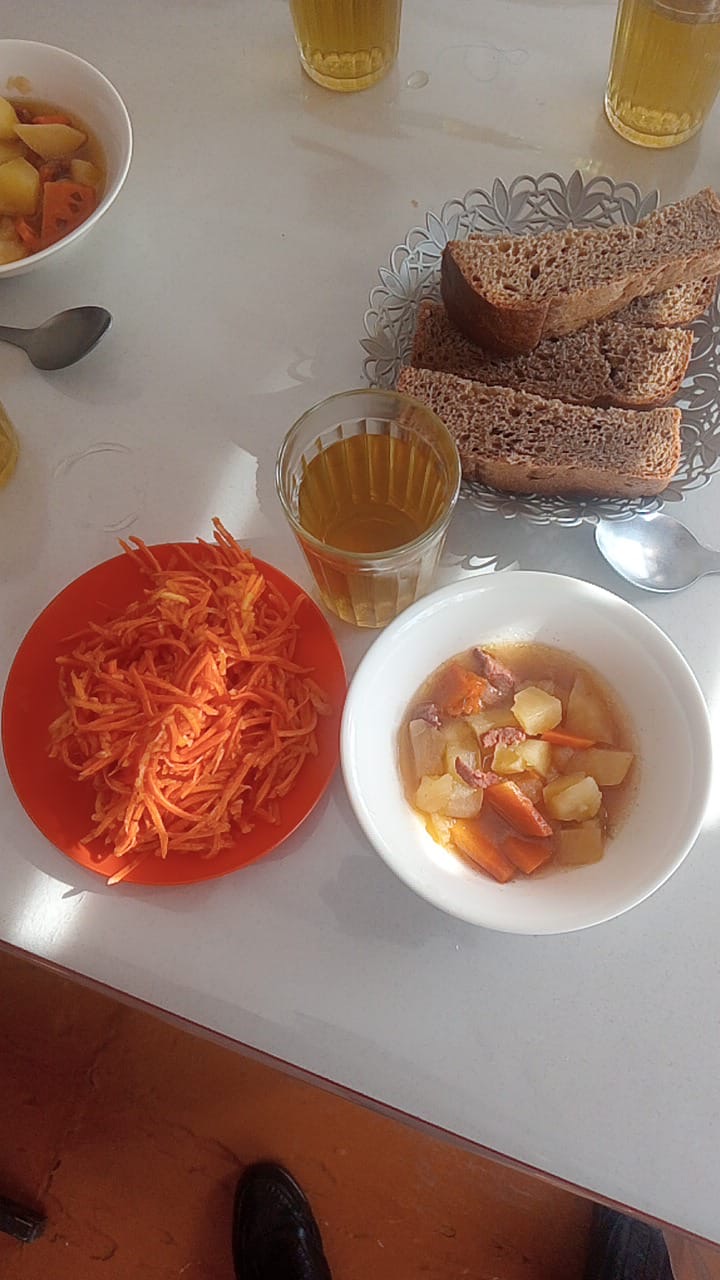 Оқушылардың ас мәзірі / Меню школьников