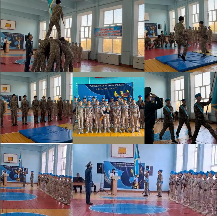 «Жас сарбаз» антын қабылдау рәсімі өтті!