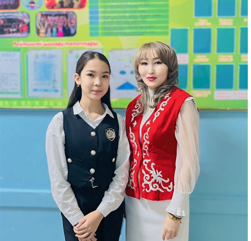 "Жүзден жүйрік, мыңнан тұлпар" олимпиадасының ІІ-орын жүлдегері